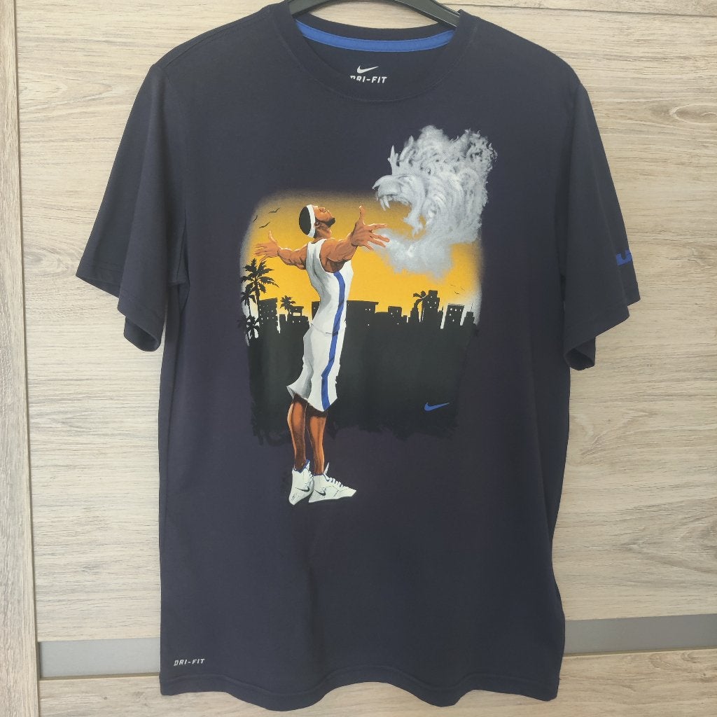 T-shirt basketbal Nike, Sport en Fitness, Basketbal, Ophalen, Zo goed als nieuw, Kleding