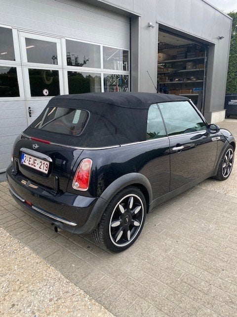 MINI cooper cabrio sidewalk, Auto's, Mini, Voorwielaandrijving, Euro 5, Cabriolet, Zwart