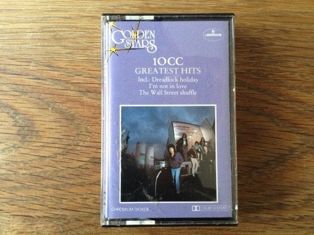 muziekcassette 10cc, Cd's en Dvd's, Cassettebandjes, Ophalen of Verzenden, Rock en Metal, 1 bandje, Origineel