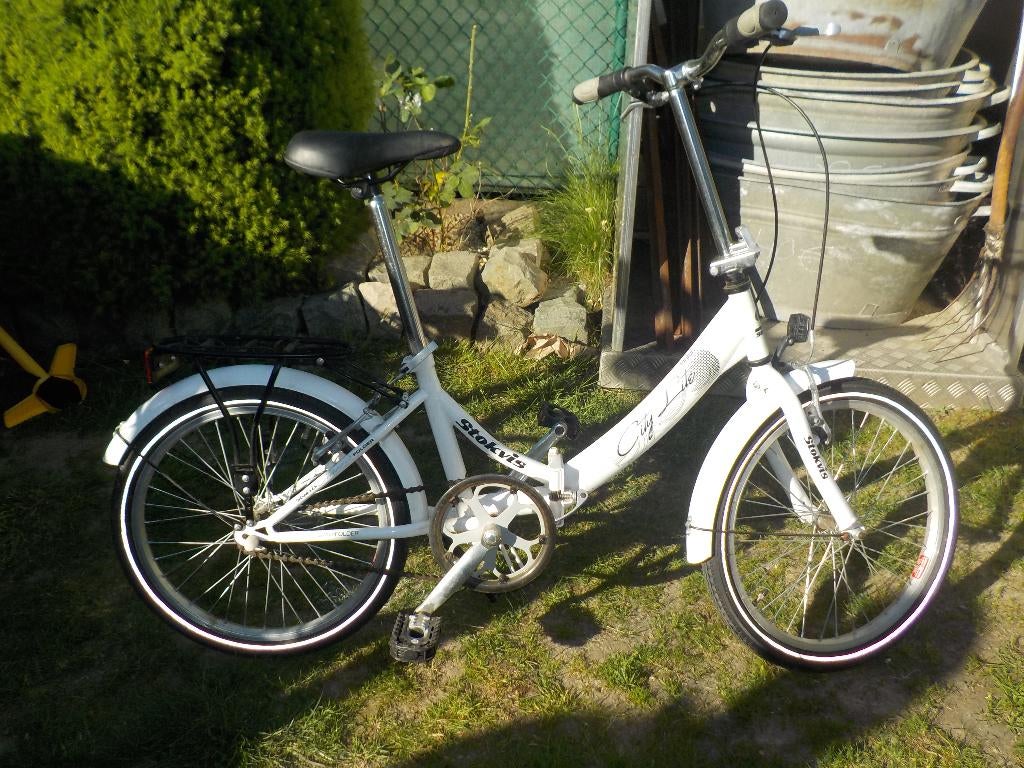 Retro vouwfiets, Fietsen en Brommers, Ophalen, Versnellingen
