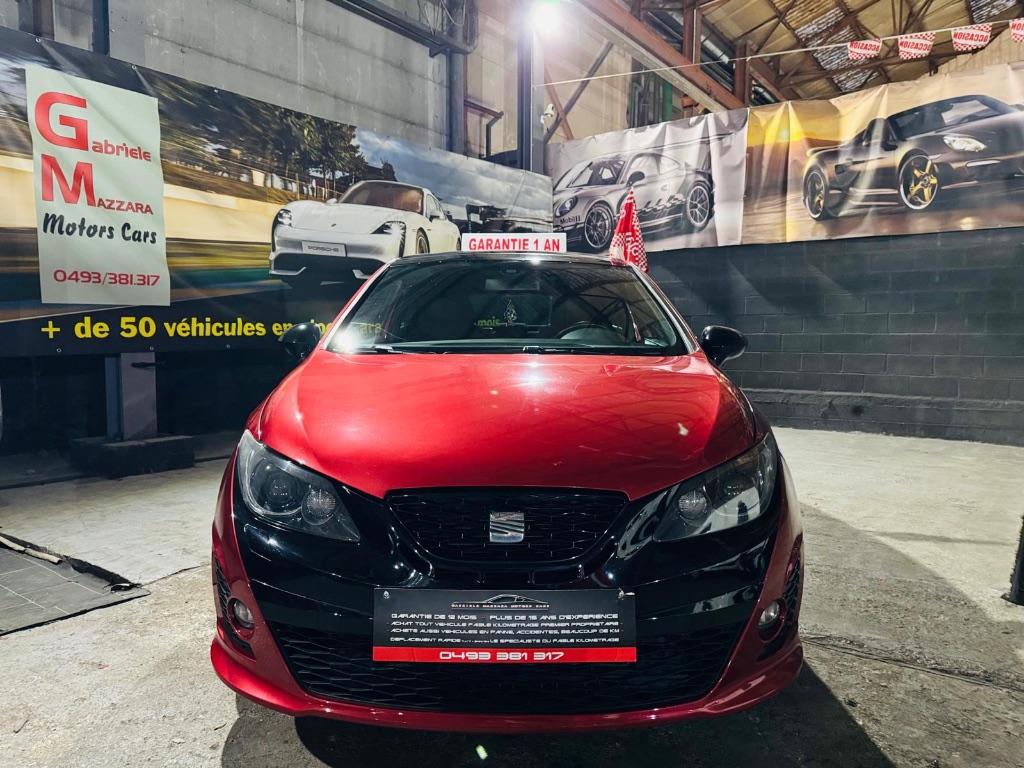 Seat Ibiza  Cupra bocanegra 1.4TFSI DSG Toit Pano, Auto's, Seat, Automaat, Euro 5, Ibiza, Leder