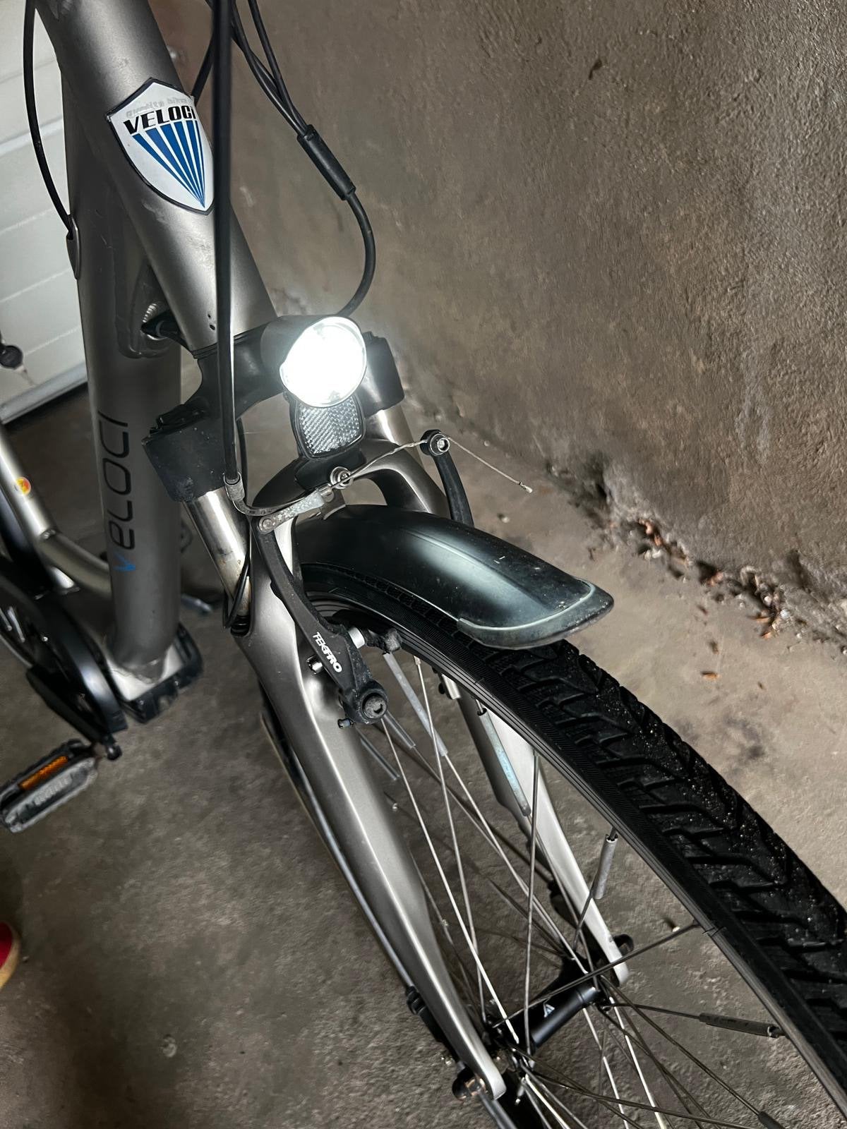 Elektrishz fiets veloci-nieuwe baterij, Enlèvement, Comme neuf