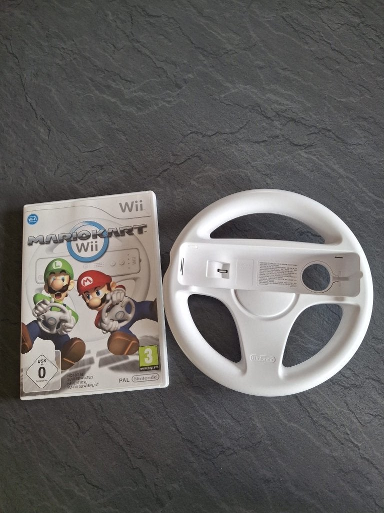 Mario kart wii, Consoles de jeu & Jeux vidéo, Consoles de jeu | Nintendo Wii, Enlèvement, Comme neuf, Avec 1 manette, Avec jeux