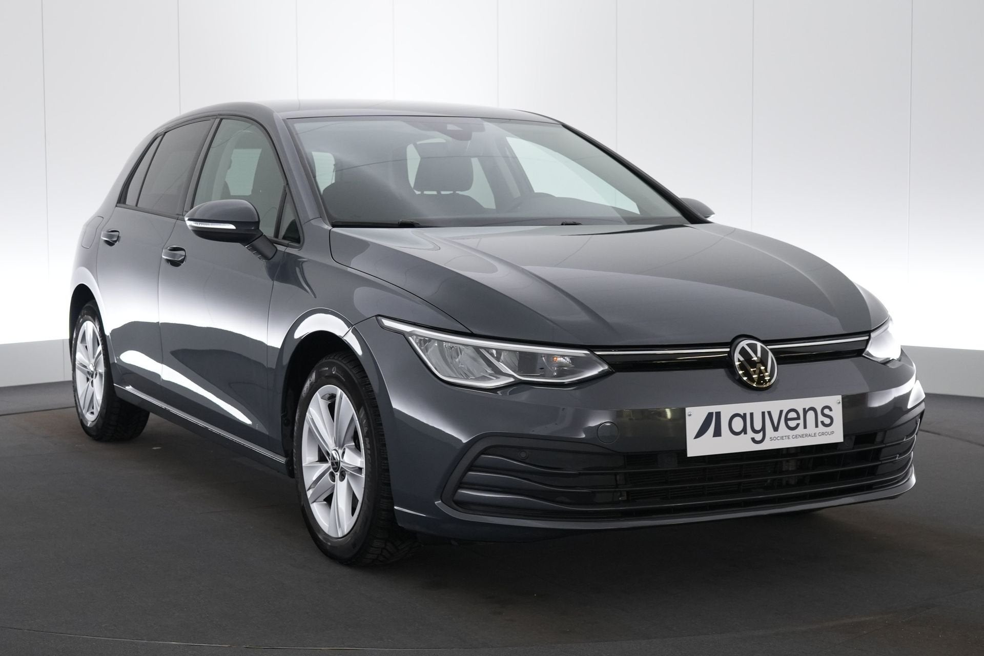 (2DGC113) VOLKSWAGEN GOLF VIII, Argent ou Gris, Achat, Entreprise, Alcantara