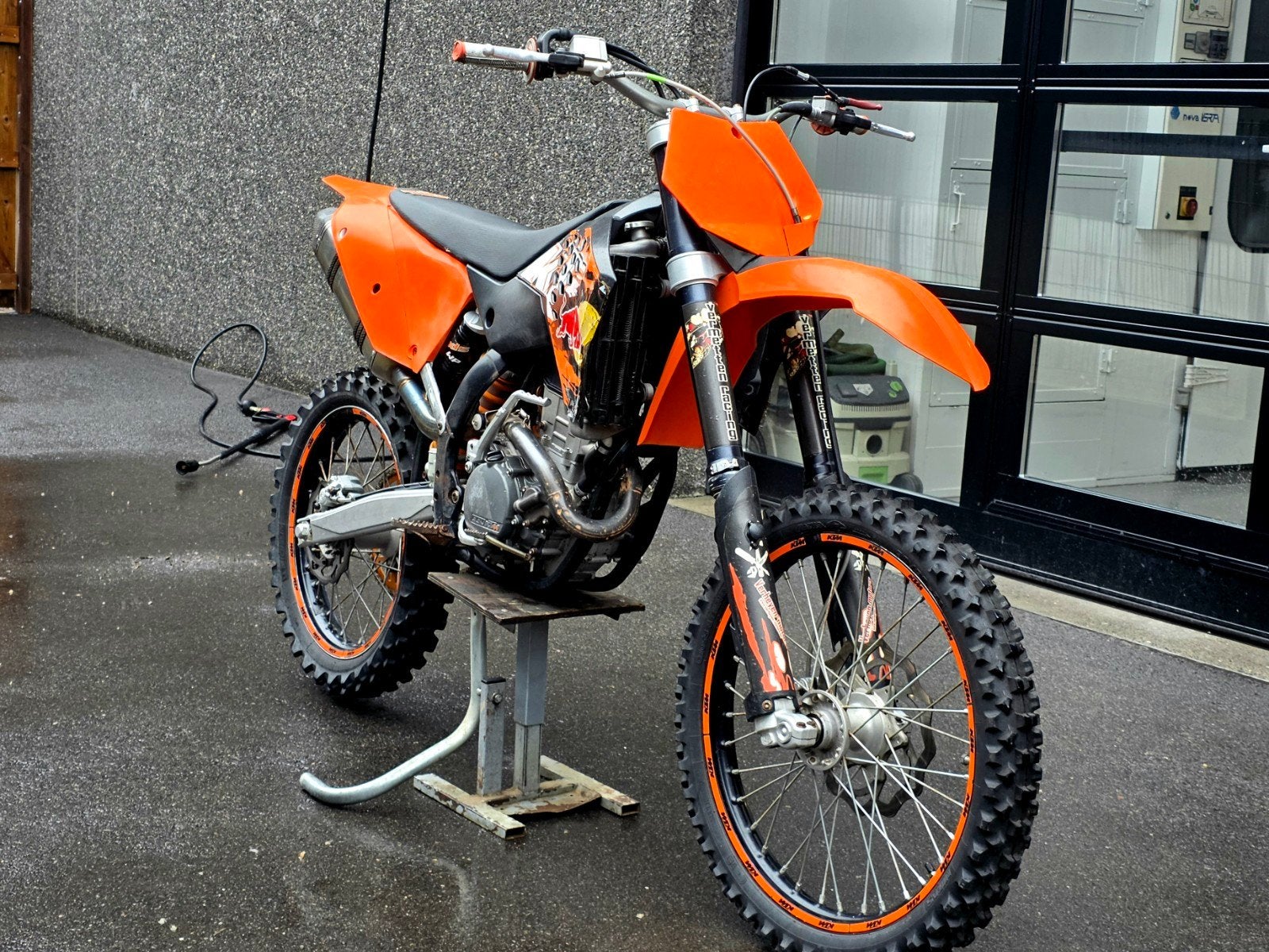 KTM 250cc 4T crossmotor, Motoren, Crossmotor, Gebruikt, Bedrijf