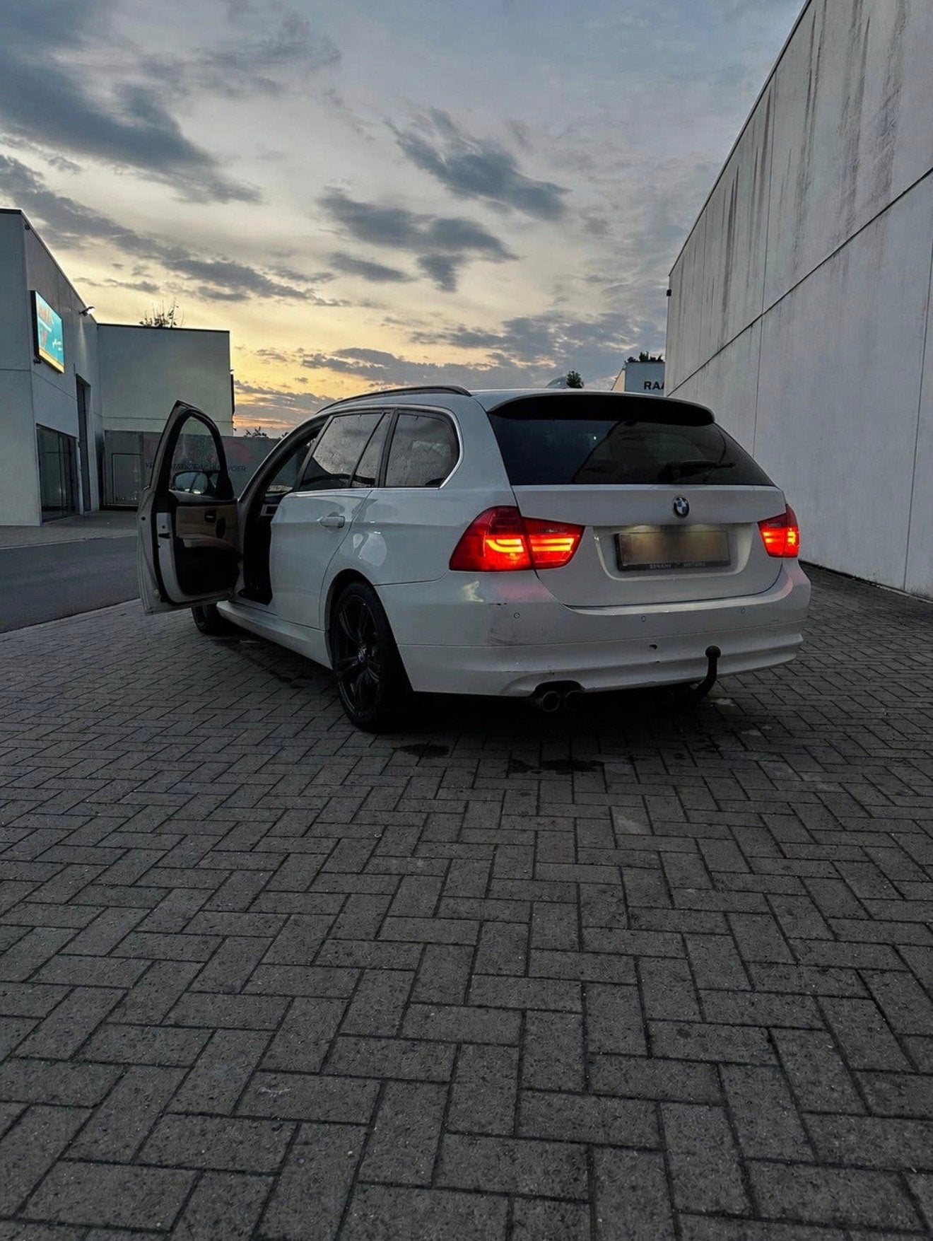 BMW 325d/330d E91 Touring 3.0 N57 Automaat., Autos, Achat, Barres de toit, Diesel, Automatique