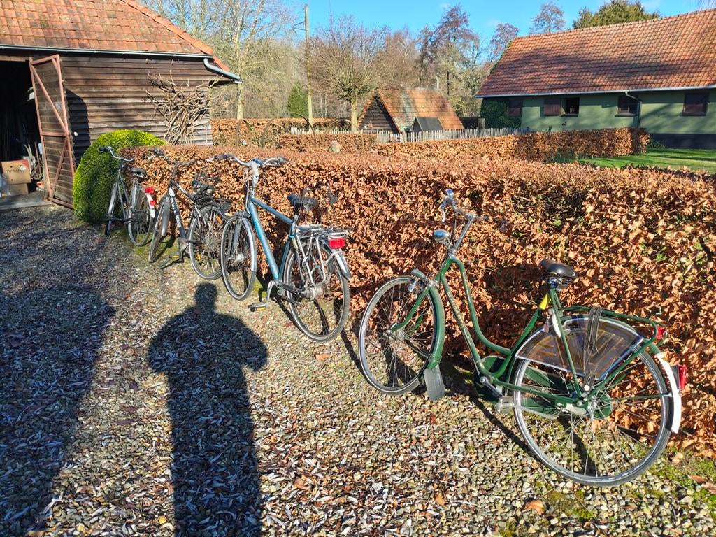 4 onderdeel of herstel fietsen, Ophalen
