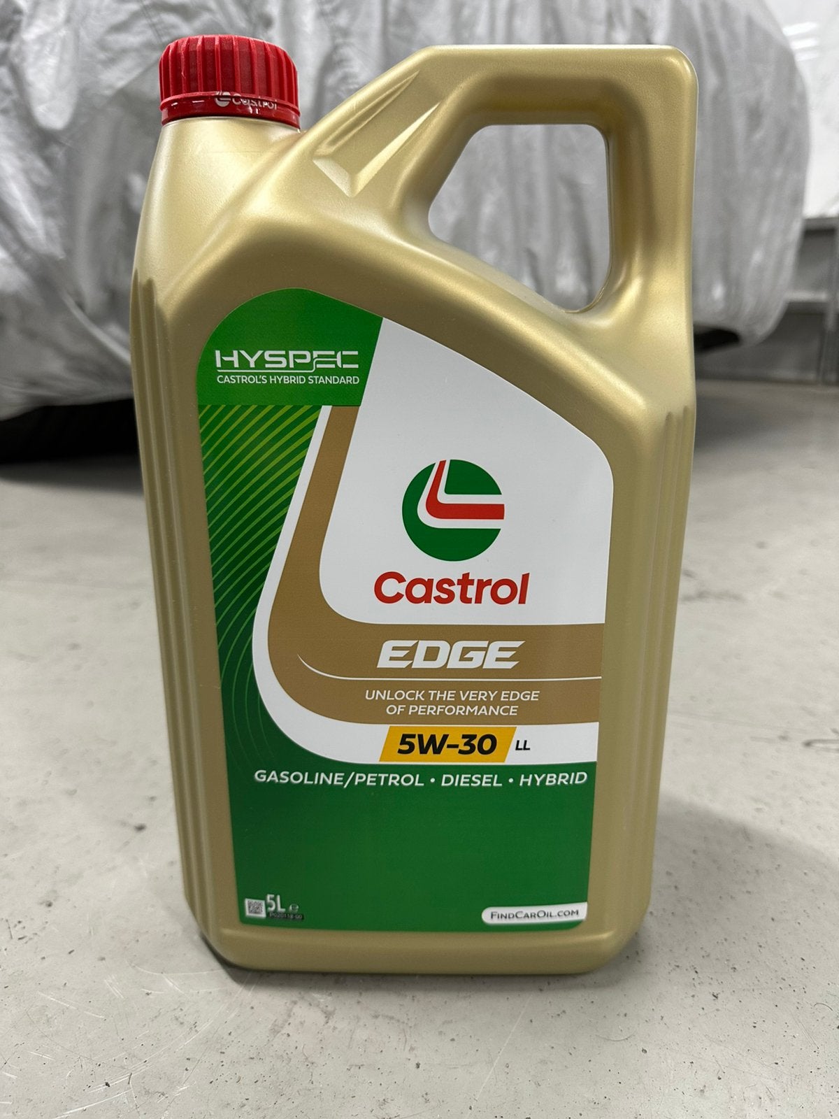 Castrol 5W30 EDGE LL 5L, Enlèvement