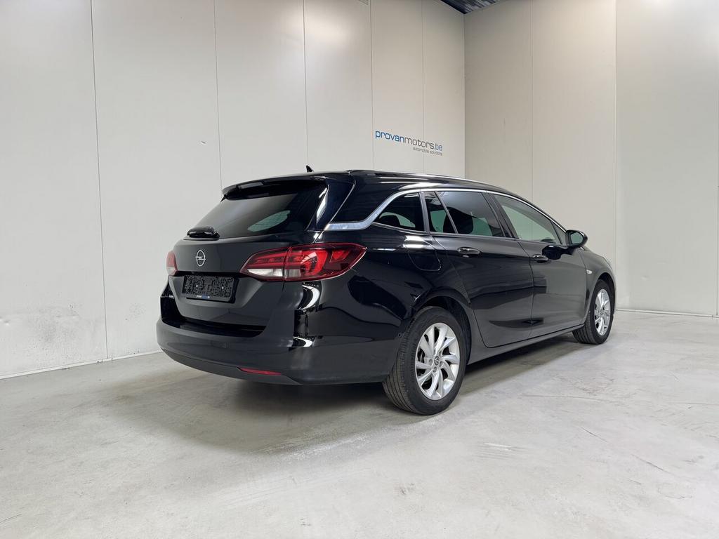 Opel Astra Sports Tourer 1.2 Benzine Man. - GPS - Airco - T, 0 kg, 1199 cc, 0 kg, Zwart