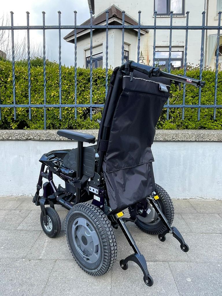 Fauteuil roulant électrique pliable Invacare Esprit 3, Enlèvement ou Envoi, Pliant, Comme neuf, Fauteuil roulant électrique