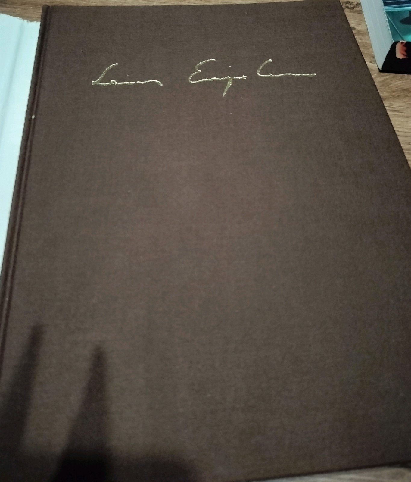 Livre dédicacé Leon Engelen, Enlèvement