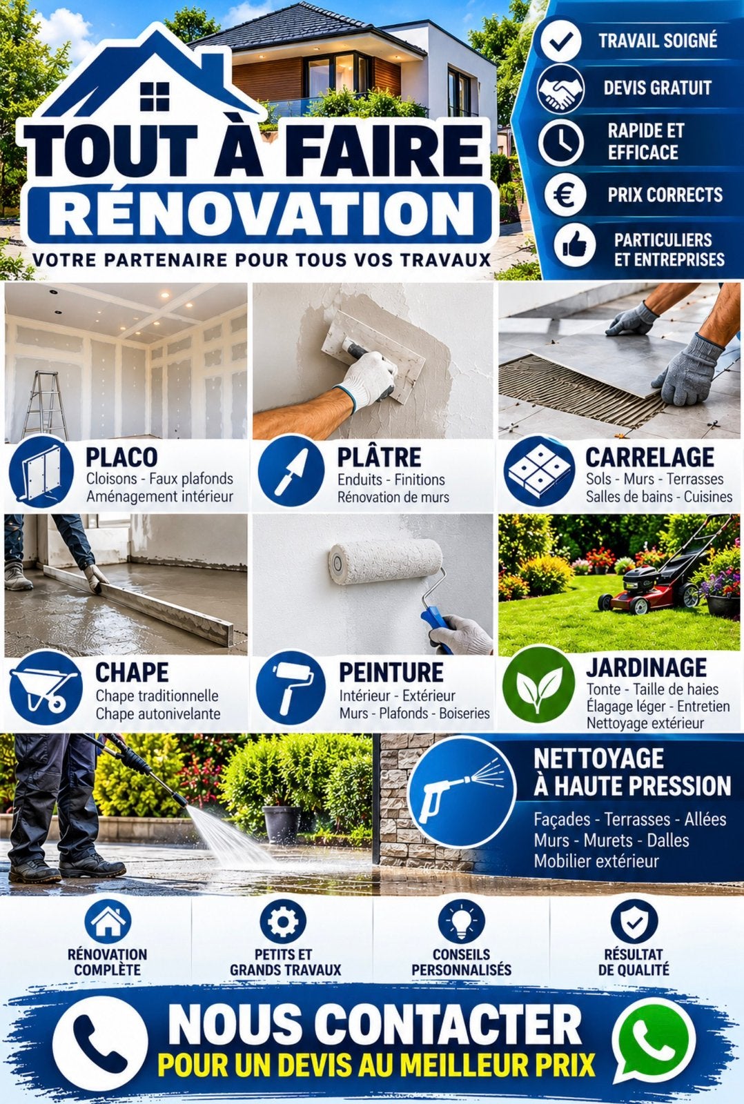 Rénovation, Enlèvement ou Envoi, Neuf, Nettoyeur de tartre