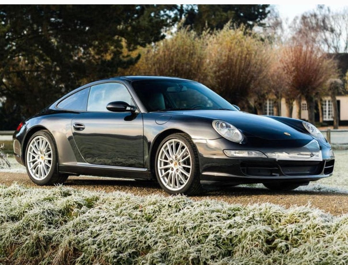 Porsche 997.1, Zwart, Zwart, Leder, Bedrijf