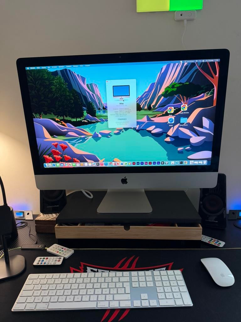 iMac 27 Retina 5K RAM 64GB/1TB SSD, Enlèvement ou Envoi, 64 GB ou plus, Intel Core i9, Comme neuf