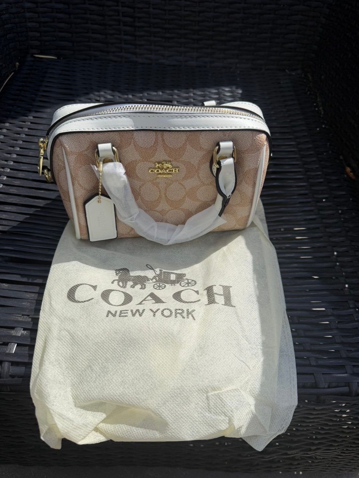 Coach tas nieuw, Ophalen of Verzenden, Nieuw, Beige, Overige merken
