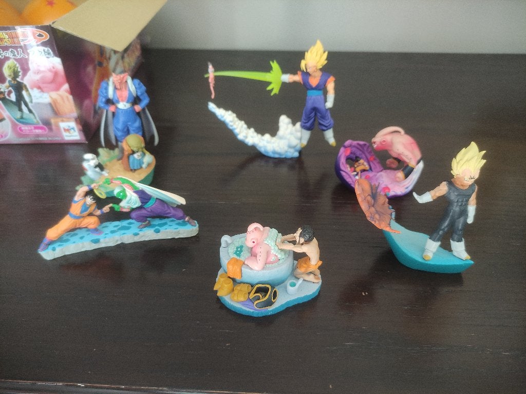 MegaHouse Dragon Ball Capsule R Threaten Majin Buu 6 figures, Verzamelen, Ophalen of Verzenden