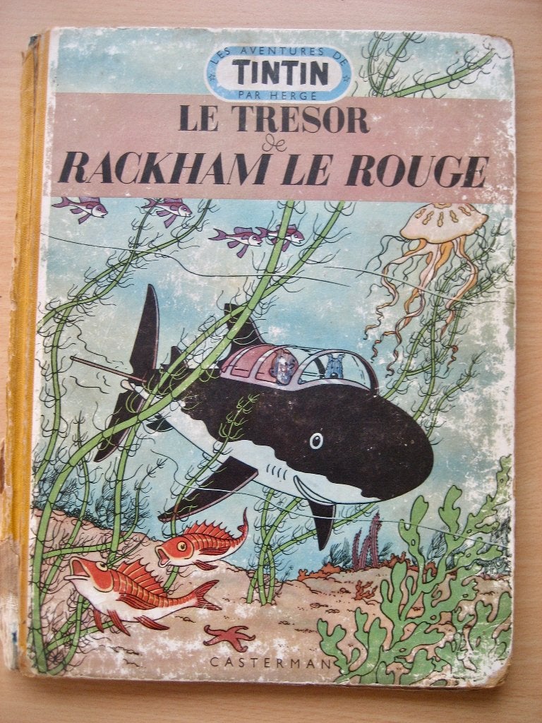 BD - De schat van Red Rackham, 1950/1951 (B4/B5), Boeken, Gelezen, Verzenden, Eén stripboek, Hergé.
