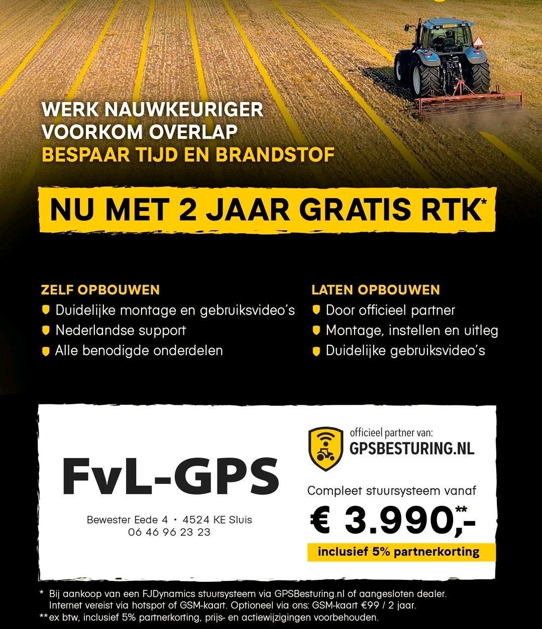 gps besturing landbouw, Enlèvement ou Envoi