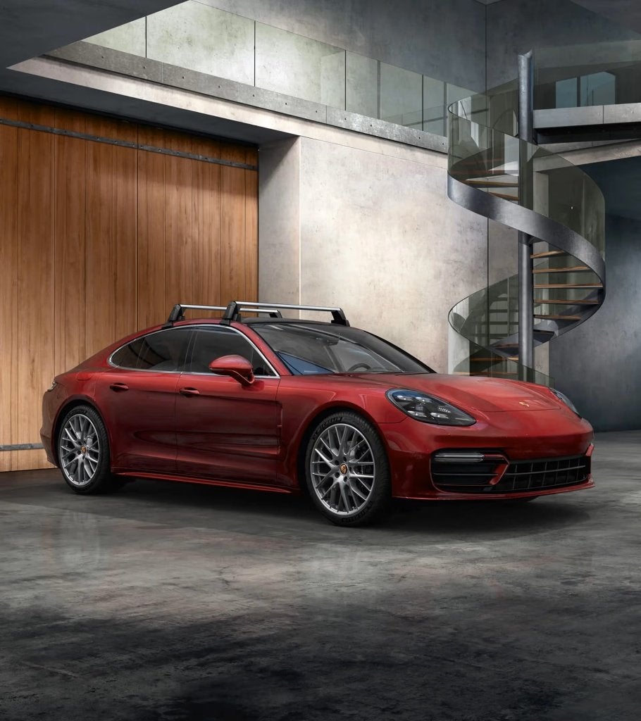 Barres de toit pour Porsche Panamera - originales, Autos : Divers, Enlèvement, Comme neuf