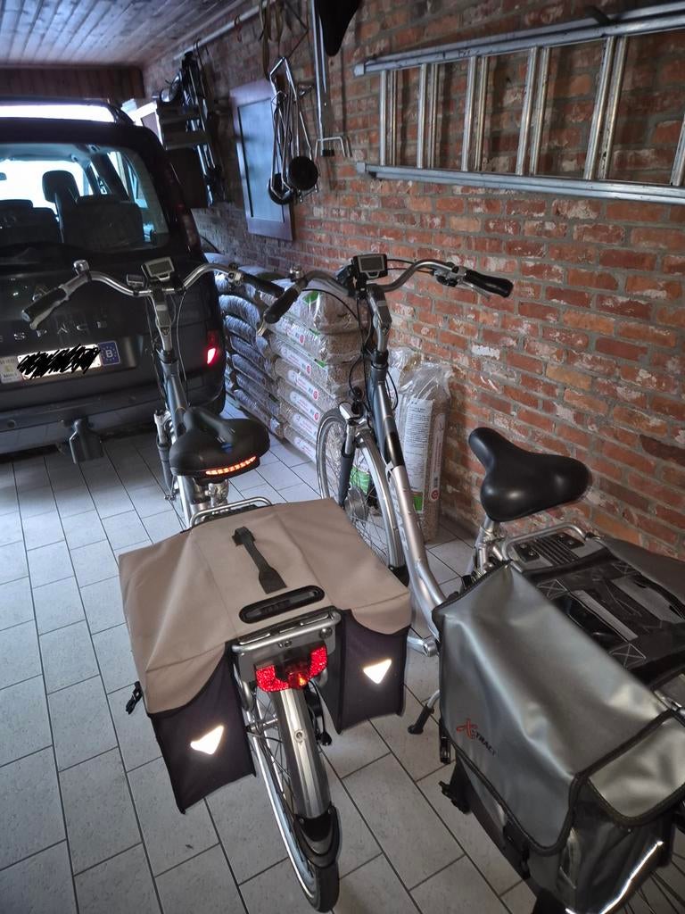 2 X-Tract E-bikes, Fietsen en Brommers, Ophalen, Gebruikt