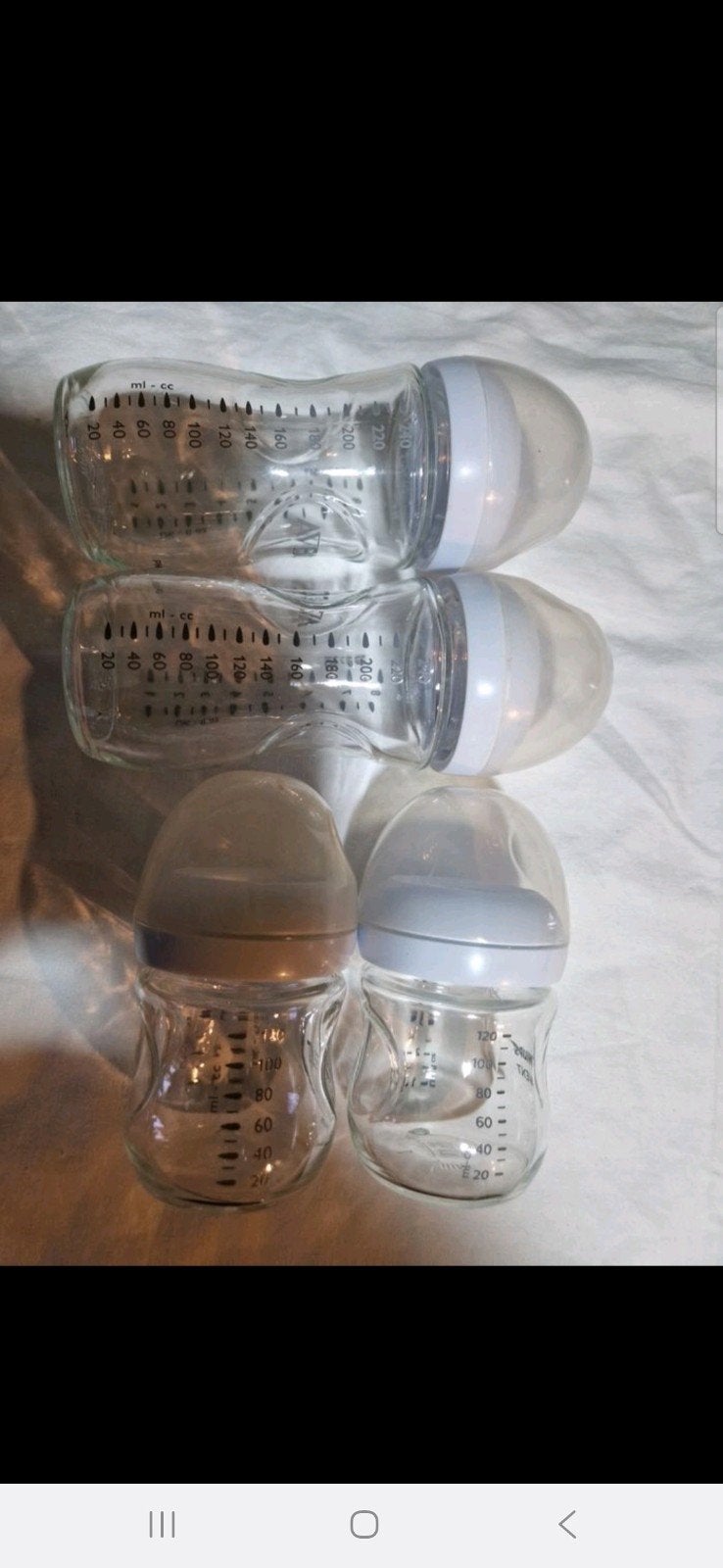 Biberons Avent en verre 120 et 240ml, Enfants & Bébés
