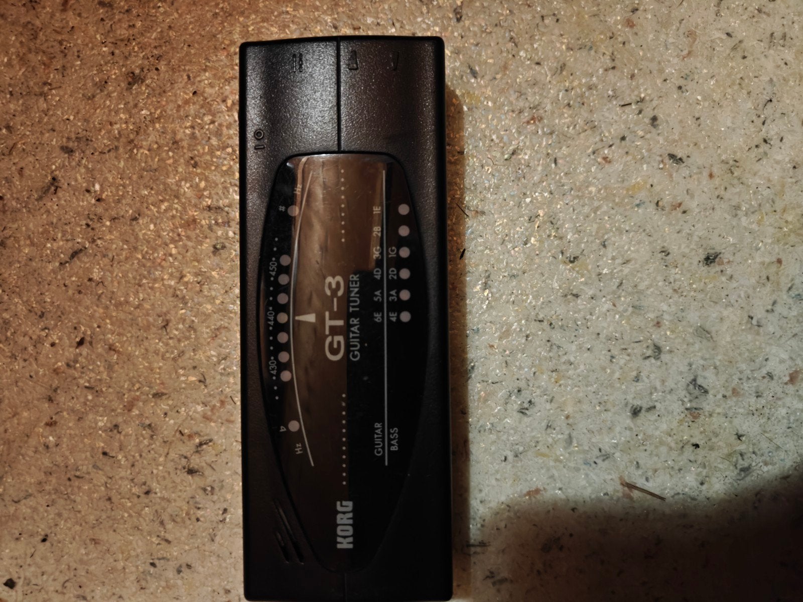 Korg guitar tuner GT 3, Ophalen