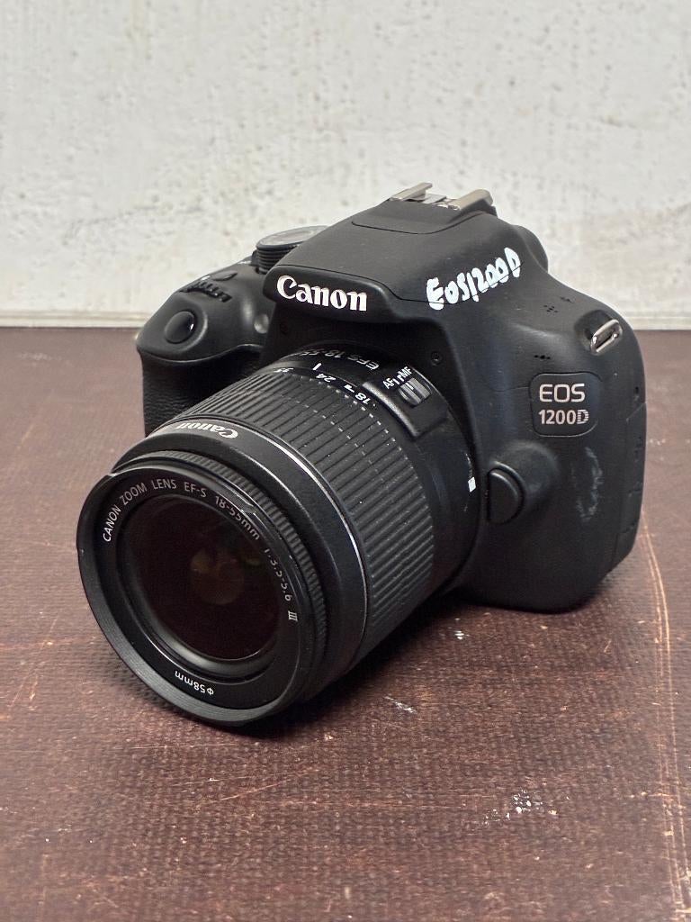 Canon EOS 1200D, Audio, Tv en Foto, Fotocamera's Digitaal, 18 Megapixel, Spiegelreflex, Canon, Ophalen of Verzenden