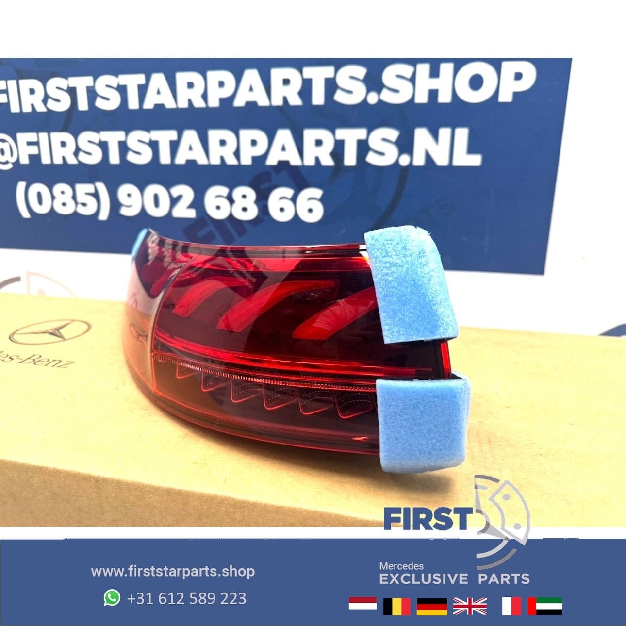 W296 EQS SUV ACHTERLICHT LINKS A2969060501 origineel Mercede