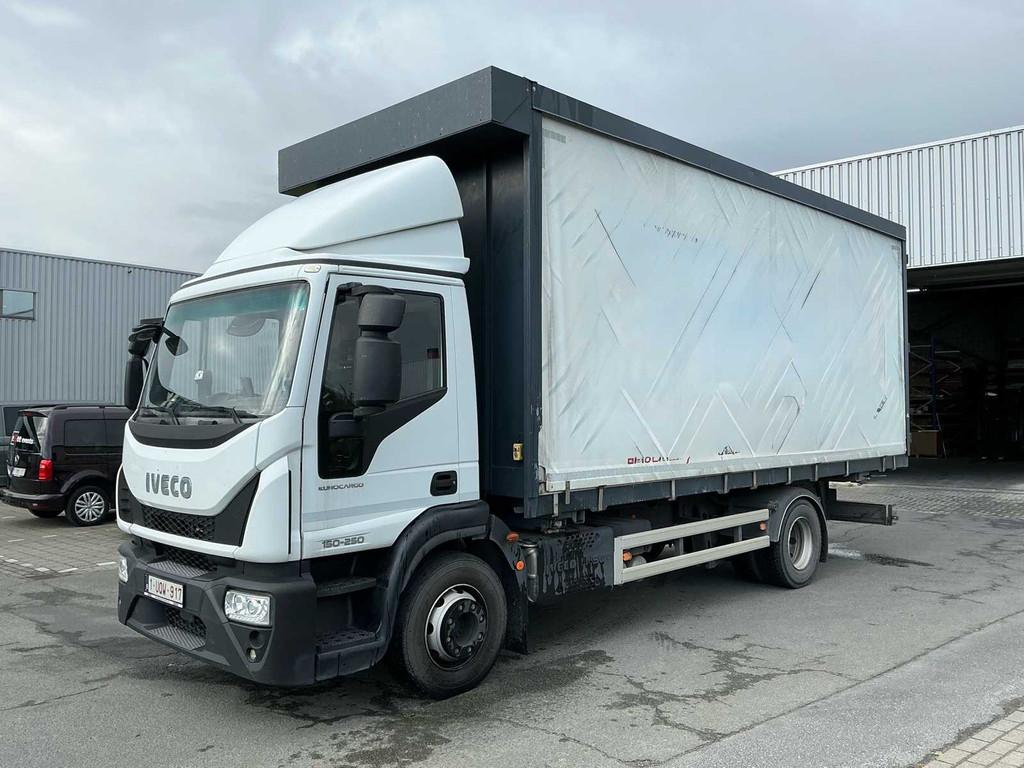 Camion Iveco EuroCargo 150E 2018 avec boîte de dépôt, Autos, Achat, Euro 6, Entreprise, Iveco