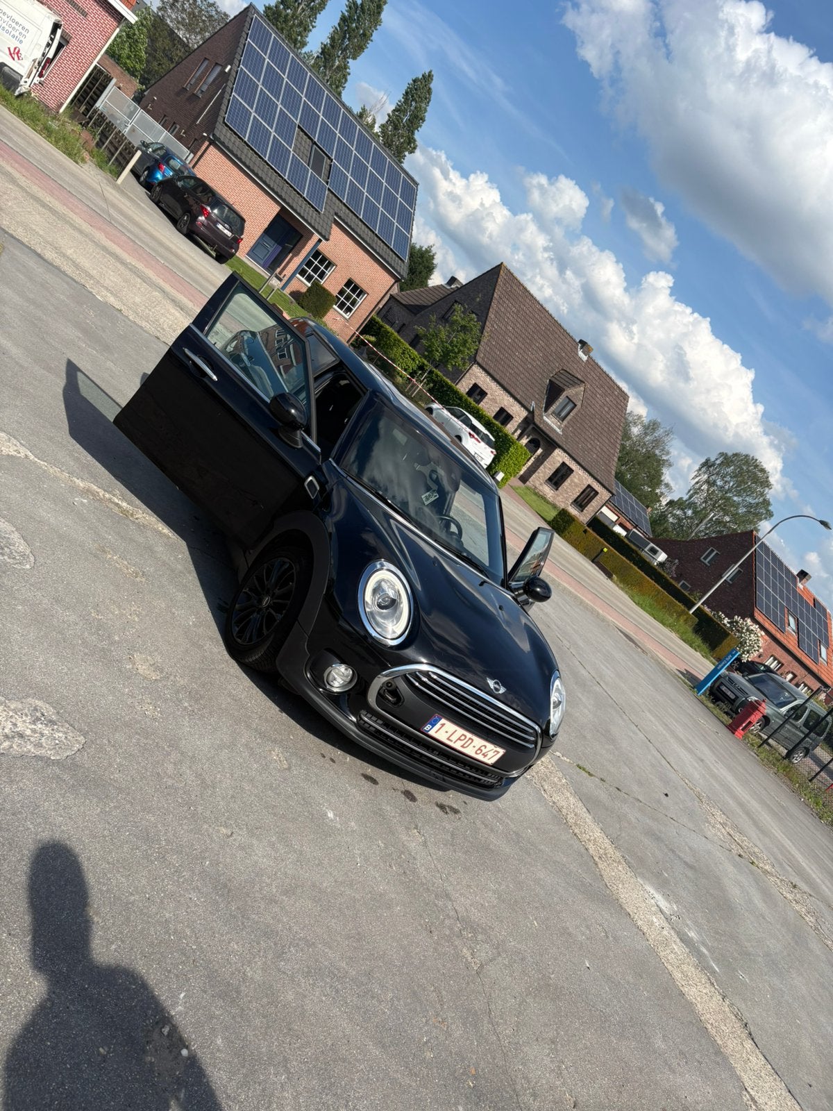 Mini countryman, Auto's, Mini, Voorwielaandrijving, 75 kW, Leder en Stof, Zwart