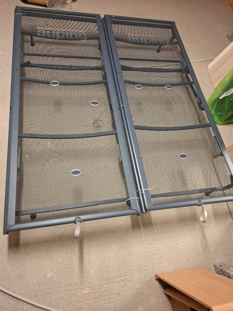 Auping verstelbare bedbodems, 210 cm, Comme neuf, Enlèvement, Sommier