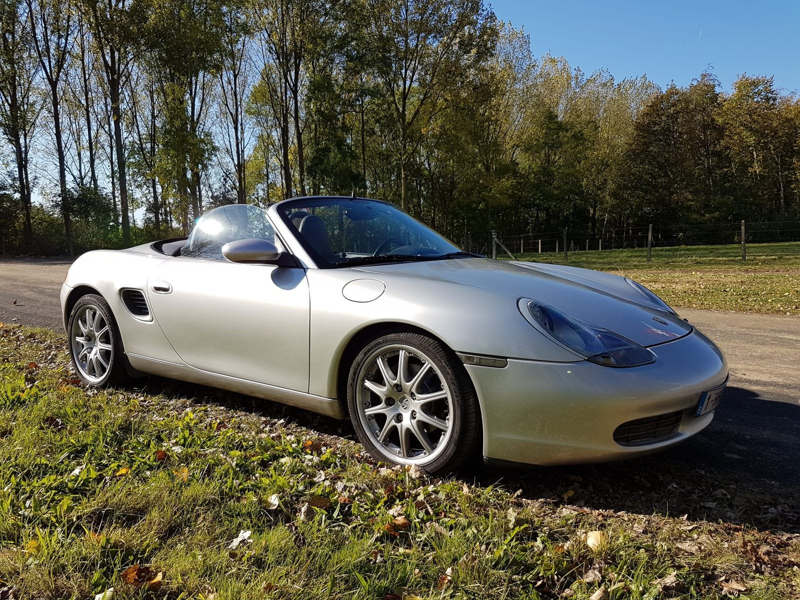 Porsche Boxster 986 tiptronic à vendre, Auto's, Achterwielaandrijving, Cabriolet, Leder, Particulier