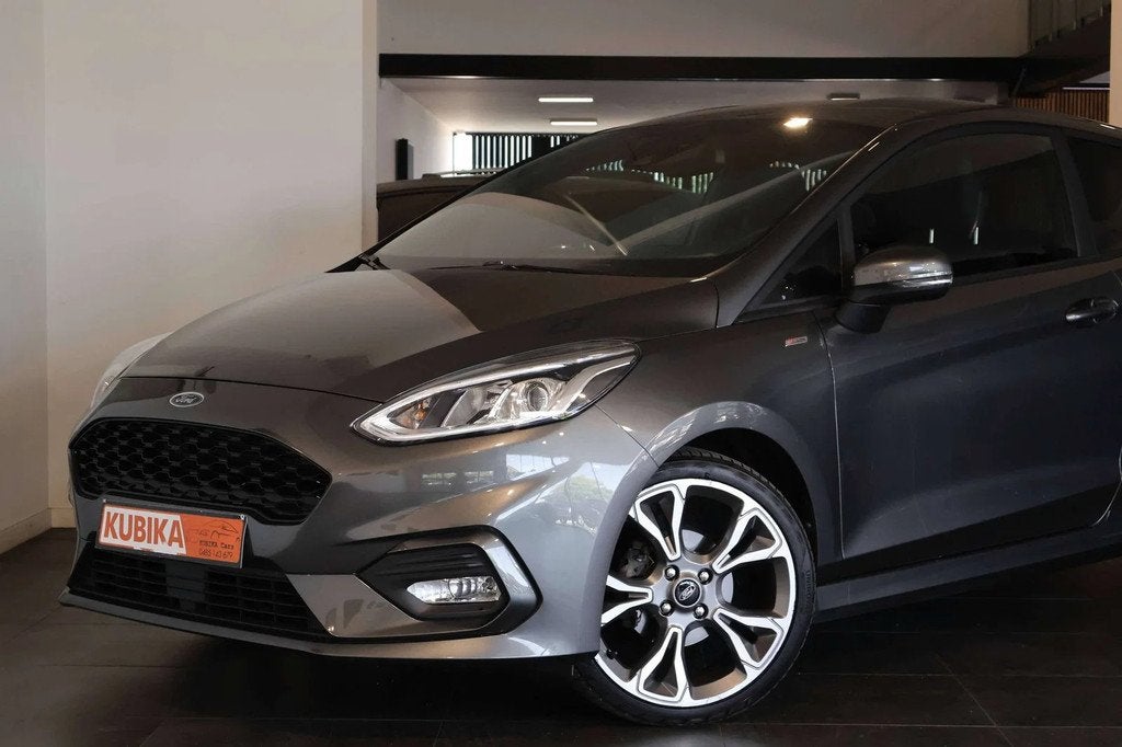 Ford Fiesta Fiesta 1.0 EcoBoost ST-Line CruiseC DAB Garantie, 1163 kg, Stof, 109 g/km, Bedrijf