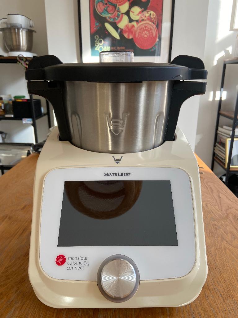Monsieur Cuisine connect (Silvercrest), Electroménager, Mélangeurs de cuisine, Utilisé, 3 à 4 litres, 3 vitesses ou plus, Enlèvement