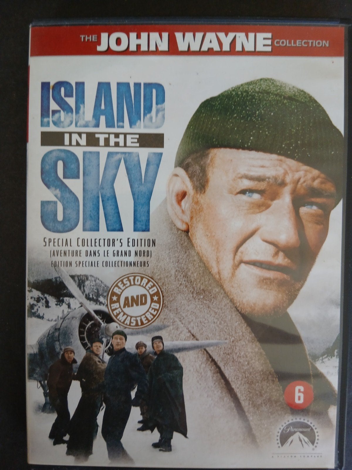 L'île dans le ciel (1953) John Wayne, CD & DVD, À partir de 6 ans, Drame, Allemand, 1940 à 1960