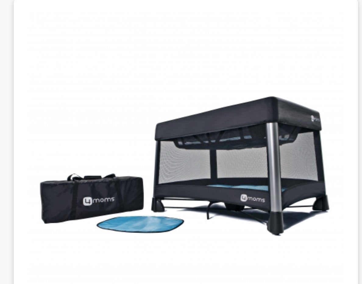 Lit pliable 4Moms modèle Breeze, Comme neuf, Matelas