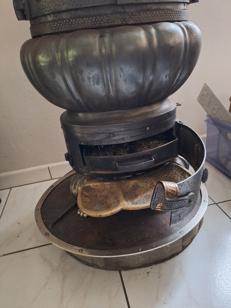 Antieke kachel, Huis en Inrichting, Kachels, Ophalen, Gebruikt, Houtkachel, Vrijstaand