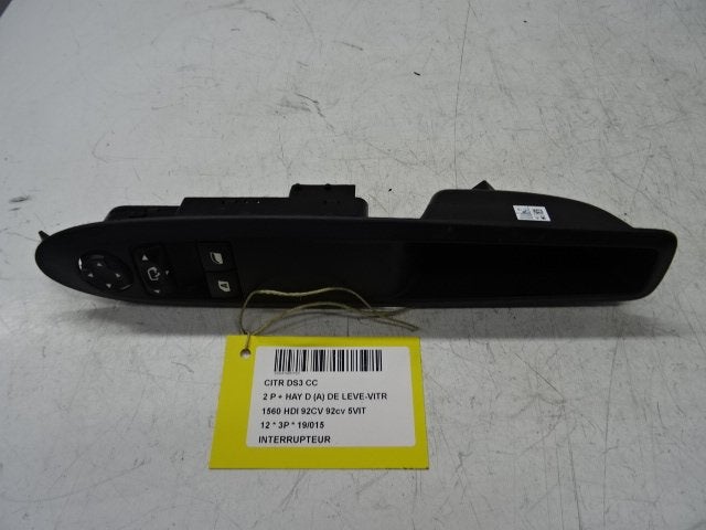 COMMUTATEUR Citroën DS3 (SA) (01-2009/07-2015) (96652234XT), Utilisé, Citroën