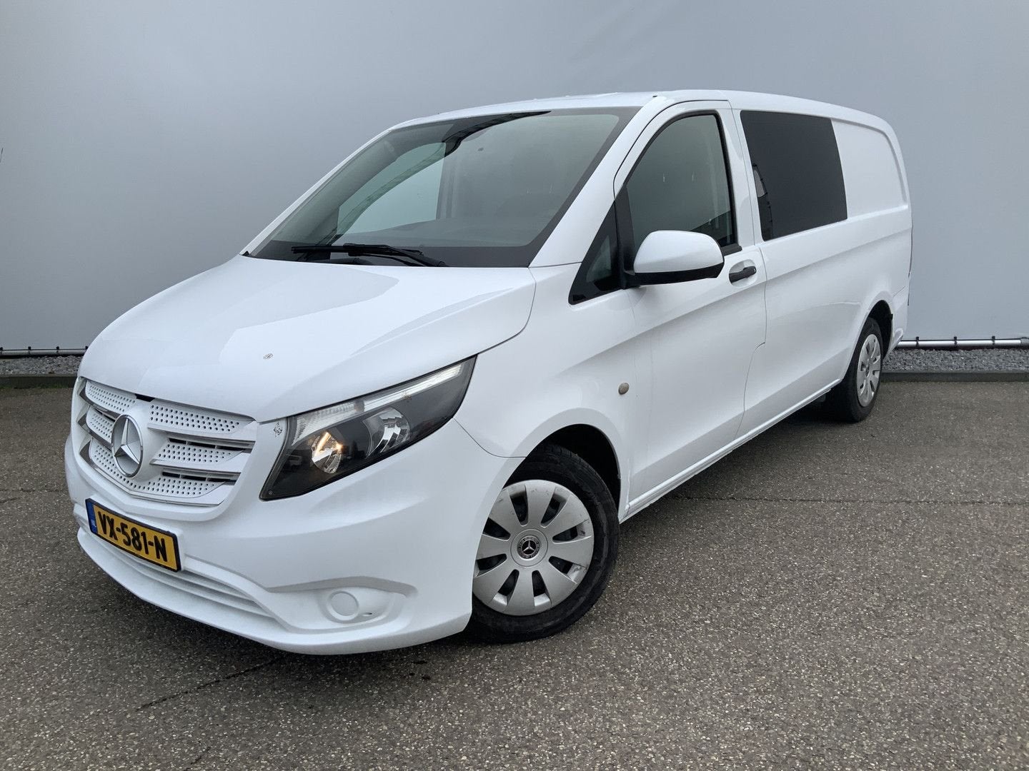 Mercedes-Benz Vito 114 CDI Lang Dub Cab Automaat Airco Cruis, Auto's, Bestelwagens en Lichte vracht, Automaat, Electronic Stability Program (ESP)