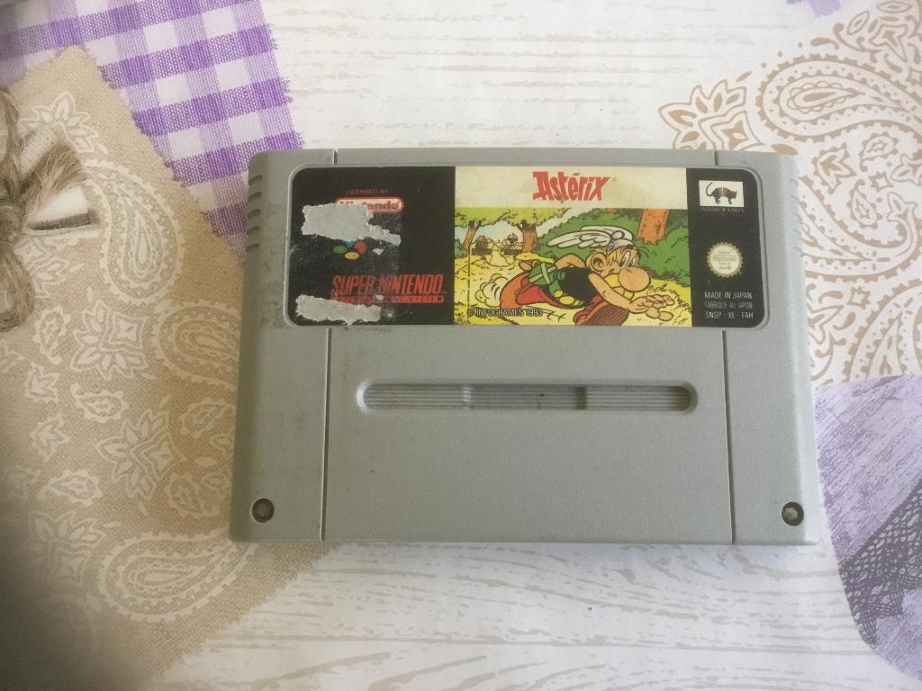 Snes asterix, Ophalen