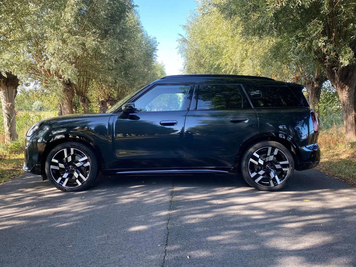 MINI Countryman JCW All4 Prachtige Volledig elektrische Coun, Autos, Cuir, Argent ou Gris, Achat, Noir