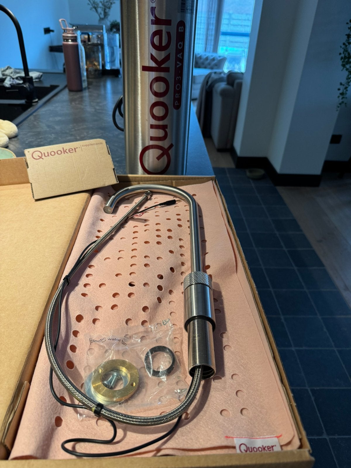 Quooker Pro 3 VAQB kokendwaterkraan met reservoir, Ophalen, Nieuw