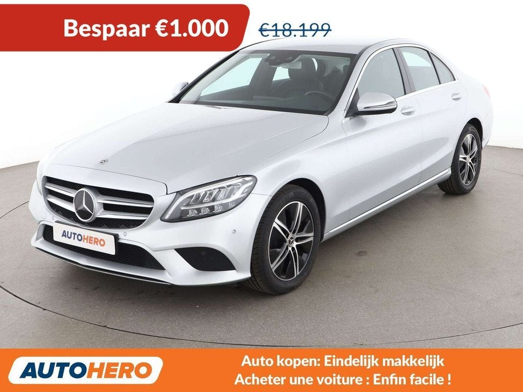 Mercedes-Benz C-Klasse 200 C 200 d Avantgarde (bj 2019), Auto's, Automaat, 4 deurs, Achterwielaandrijving, Gebruikt