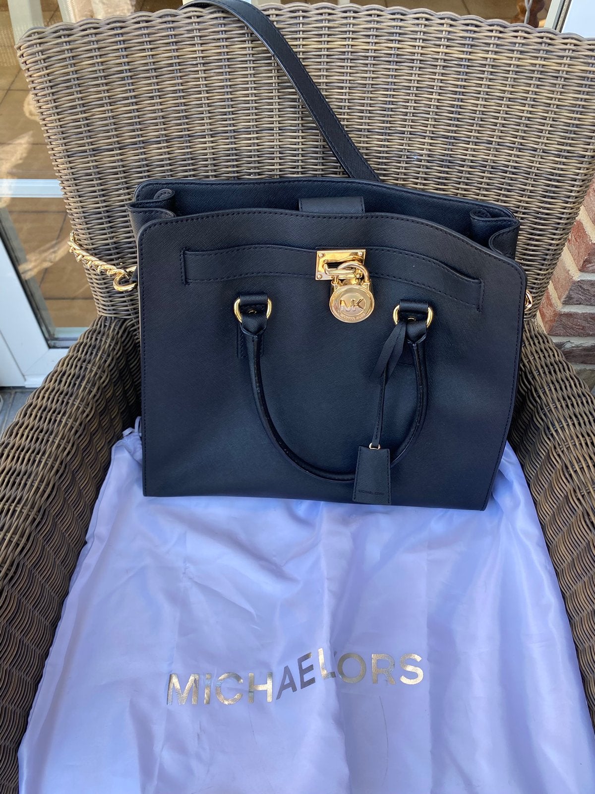 Handtas (michael kors), Ophalen, Zo goed als nieuw, Zwart, Handtas