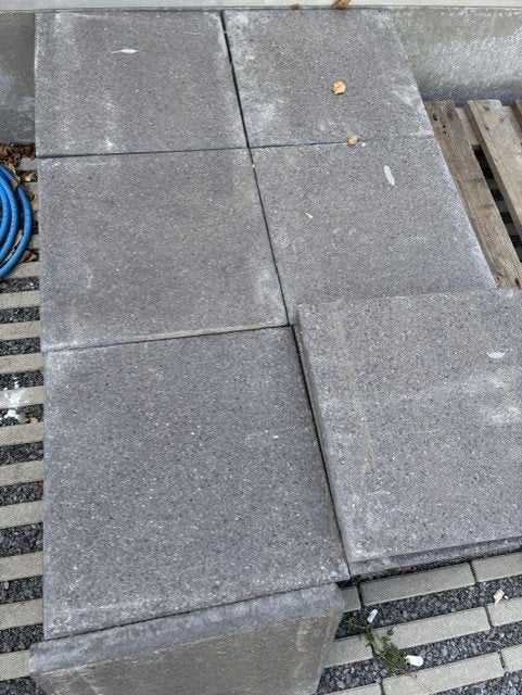 Terrastegels, Tuin en Terras, Ophalen, Nieuw, 5 tot 10 m², Beton