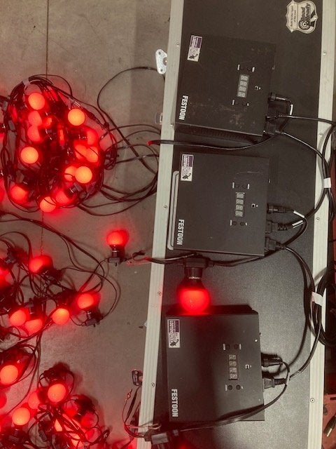 CHAUVET DJ FESTOON, Enlèvement, Utilisé, Lumières