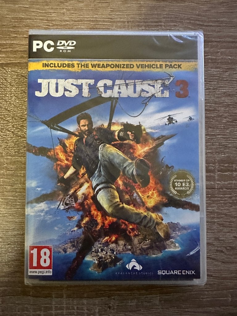 Just Cause 3 PC DVD (nieuw & sealed), Games en Spelcomputers, Avontuur en Actie, Vanaf 18 jaar, 1 speler, Nieuw