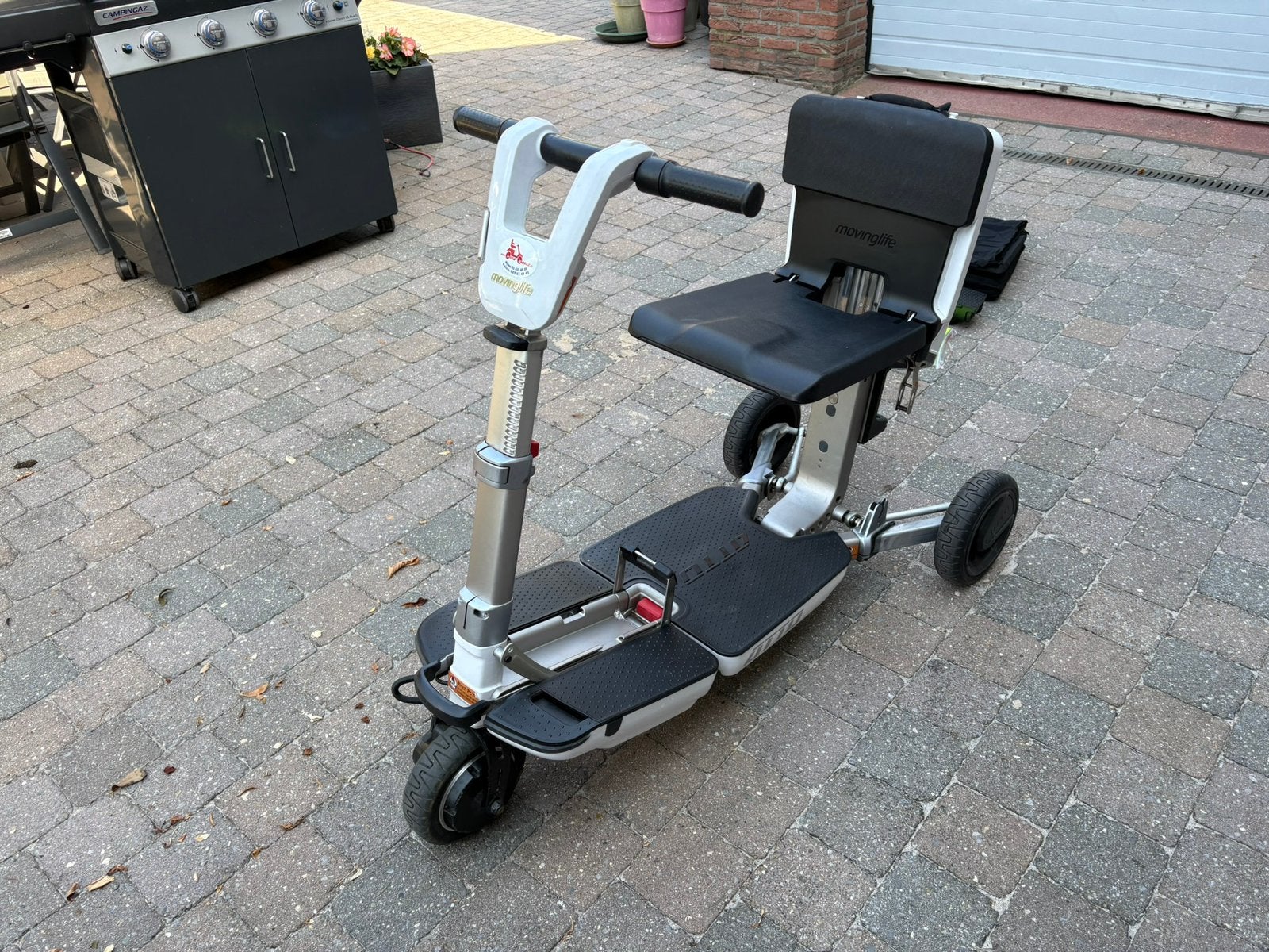 Opklapbaar scootmobiel, Diversen, Brommobielen en Scootmobielen, Ophalen, Zo goed als nieuw