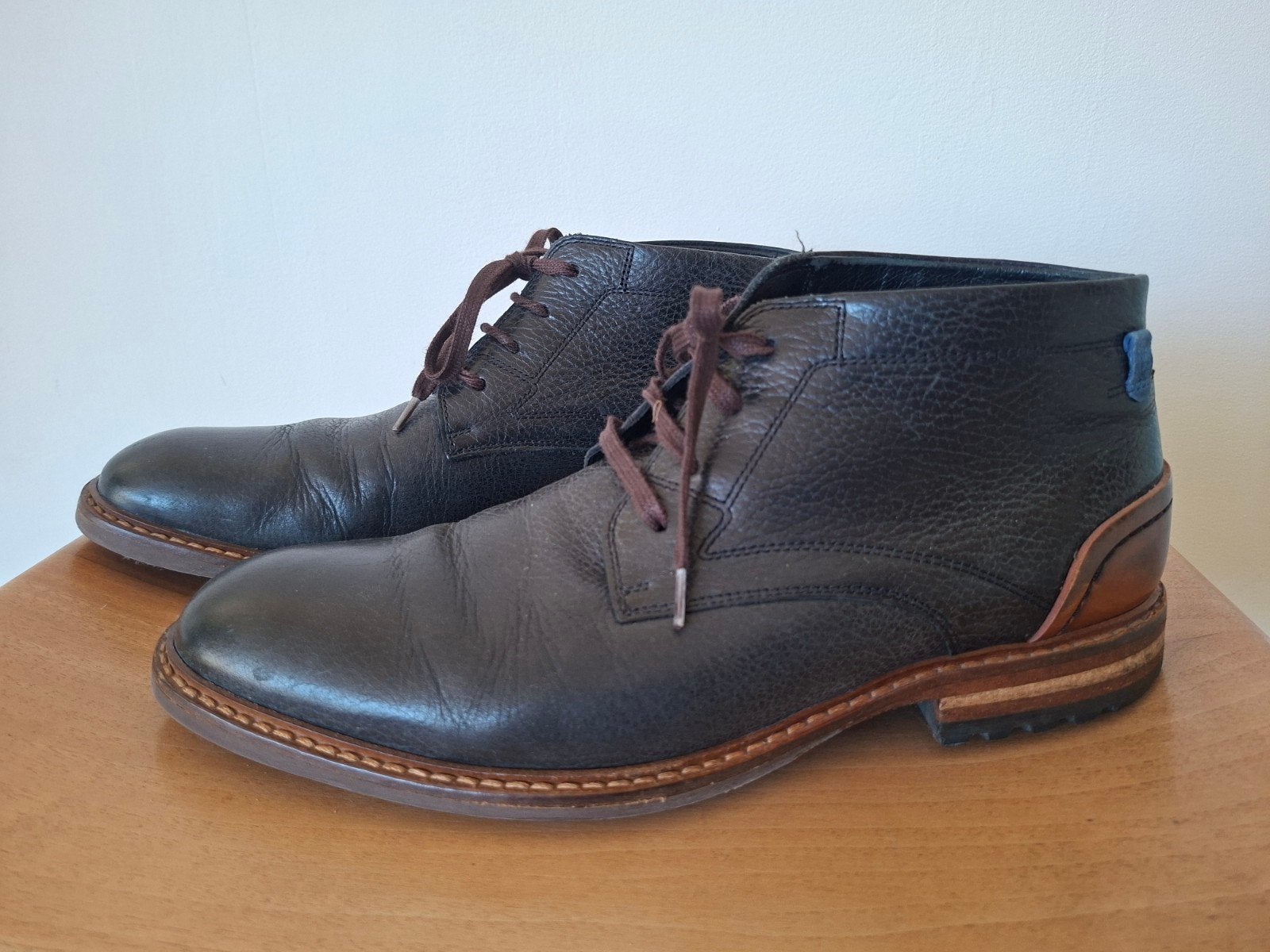 Floris van Bommel maat 6, maat 40, Kleding | Heren, Schoenen, Zwart, Floris van Bommel, Ophalen of Verzenden, Gedragen