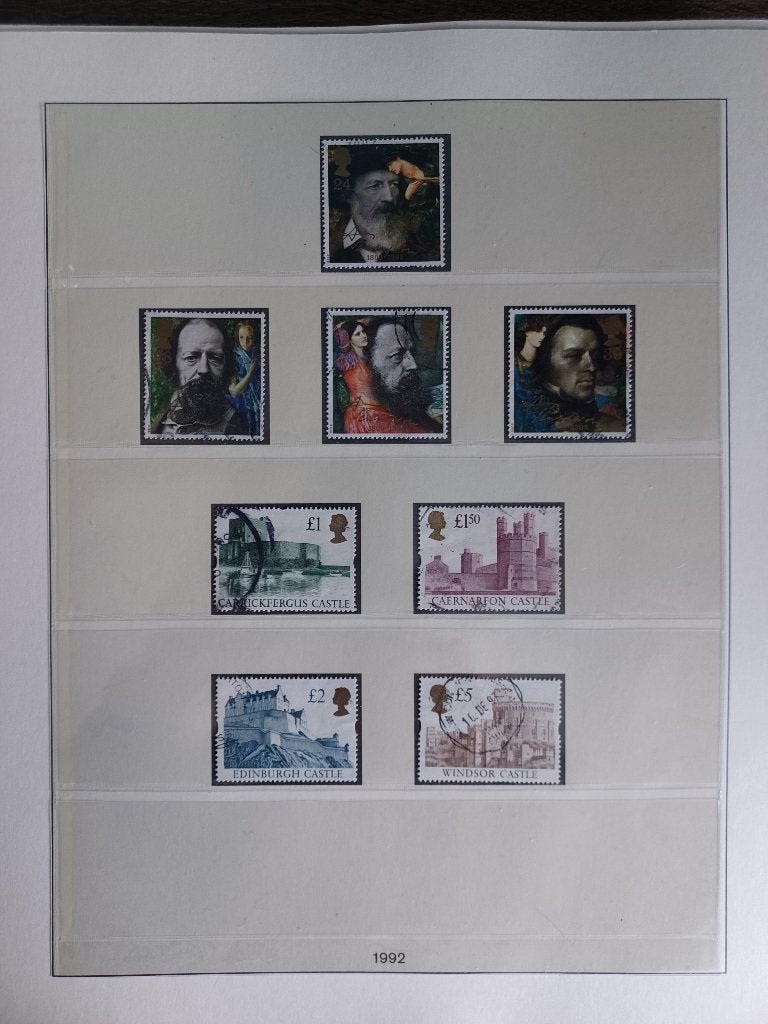 Postzegelverzameling Engeland, Ophalen of Verzenden